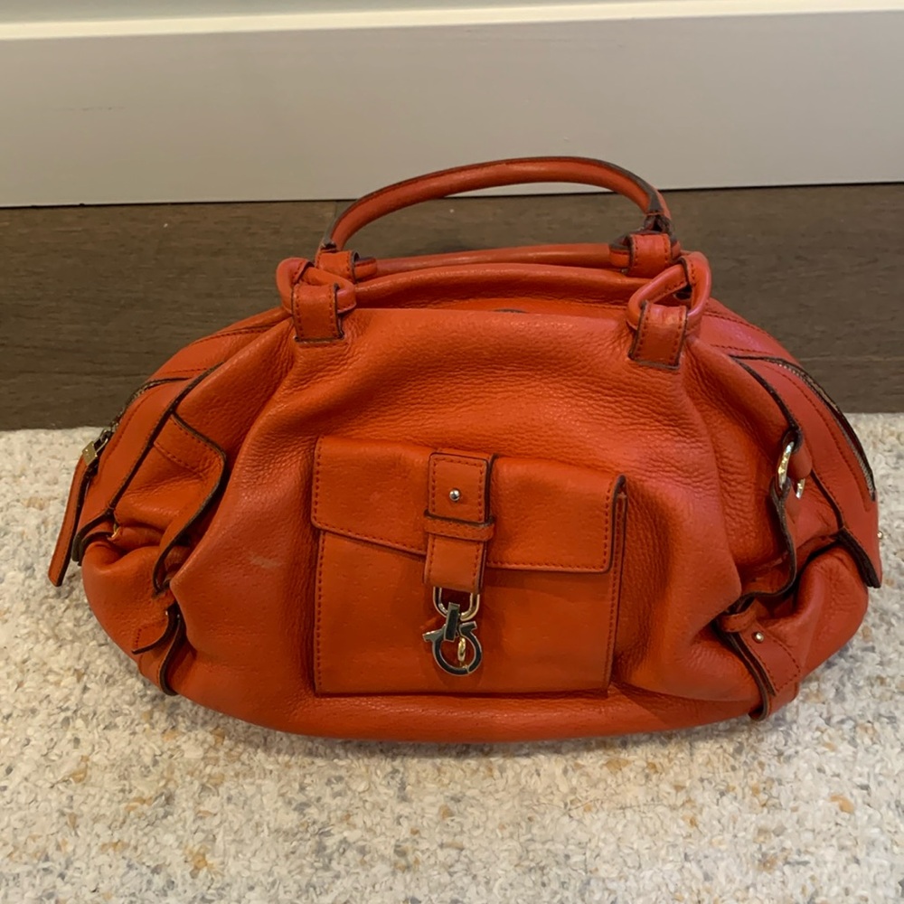 Ferragamo handbag.